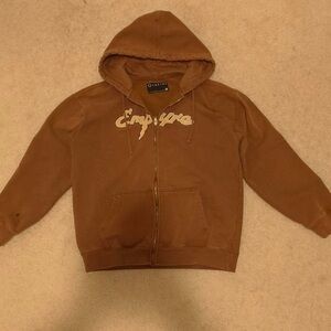 Empyre Brown Hoodie Jacket